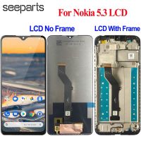 Tested Well 6.55 Display For Nokia 5.3 LCD TA-1234 Display Touch Screen Replacment TA-1227 1223 TA-1229For Nokia 5.3 Display