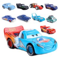 รถยนต์ดิสนีย์พิกซาร์3ภาพอนิเมะแข่งรถ Lightning McQueen Jackson Storm 1:55รถโลหะผสมหล่อขึ้นรูปโมเดลของขวัญของเล่นเด็ก