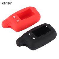 yonggax KEYYOU Silicone Case KeyChain Fob Cover For Tomahawk TZ9010 SL-950 TZ-9030 TZ9031 Fob Russian 2 Way LCD Alarm System Remote Key