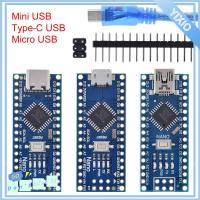 YIXIO พร้อมสายเคเบิล เข้ากันได้สำหรับ Arduino ที่ ATMEGA328P ตัวควบคุมนาโน3.0 มินิ USB กับ bootloader ไดรเวอร์ CH340