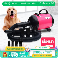 ไดร์เป่าขนสัตว์ รุ่นใหม่ไดร์ขนสุนัข ไดร์เป่าขนแมวรุ่น 2600 W เครื่องเป่าขน ไดร์ไล่น้ำ สินค้าพร้อมส่งในไทย