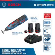 Công cụ quay không dây Bosch GRO 12V-35 với Bộ khởi động Bosch 12 V