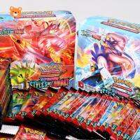 LIKE TGM ดาบและโล่มืด Ablaze เด็กๆ ของเล่นเด็ก Ablaze แรงดันไฟฟ้าสดใส TCG ซีรีส์ การ์ดเกม กล่องบูสเตอร์ การต่อสู้ตามสั่ง การ์ดโปเกมอน เกมคอลเลกชันของเล่น บัตรซื้อขาย