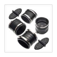 1Set Fit for Mercruiser Exhaust Y-Pipe Hose Bellows Kit 1998 &amp; UP 32-14358T 32-44348T 807166A1 Replacement Parts