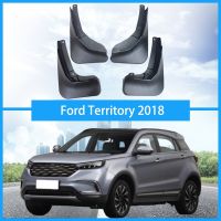 JHTJHNDTGFJHND สำหรับ Ford Territory Mudguard Ford รถกันชน Territory Mud Flaps Splash Guard อุปกรณ์เสริมรถยนต์รถจัดแต่งทรงผม2018 +