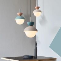 Modern Pendant Lamp Nordic Glass Ball Light Fixtures Hanging Suspension Kitchen Dining Bedroom Home Decor Luminaire Chandelier