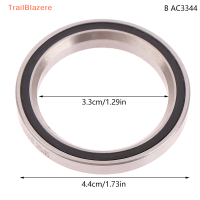 AC3544 TrailB AC3344แบริ่งอุปกรณ์ติดตั้งท้ายจักรยาน35X44X5.5 33X44X6 MM 36 45องศาเหล็กชุบโครเมี่ยมเรียวบนล่าง ACB ชุดแบริ่ง Is44