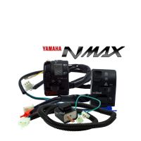 ( Promotion ) สุดคุ้ม สวิทช์แฮนด์ yamaha nmax มีไฟผ่าหมากในตัว ไฟpass ปลั๊กตรงรุ่นพร้อมรีเลย์ 1 ตัว สำหรับ ยามาฮ่า เอ็นแม็ค สีดำ ซ้าย+ขวา ประ ราคาถูก ชิ้น ส่วน เวอร์เนียร์ คา ลิ ป เปอร์ ชิ้น ส่วน คา ลิ ป เปอร์