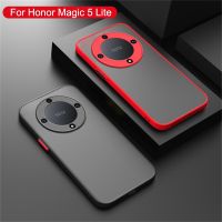 Shockproof Armor Matte Case For Huawei Honor Magic 5 Lite X9A X8A X8 5G X9 Soft Bumper Case For Honor 70 60 50 Pro SE Funda Capa Phone Cases