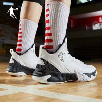 China Jordan shock-absorbing basketball shoes mens summer new mid-top sneakers venom non-slip wear-resistant shoes