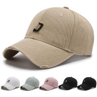 หมวกแก๊ปเบสบอล หมวกเบสบอลชายและหมวกผู้หญิงสไตล์เกาหลีของหมวกตัวอักษรรูแนวโน้มแฟชั่นหมวกเบสบอลหมวกกันแดด หมวกคู่รัก ig