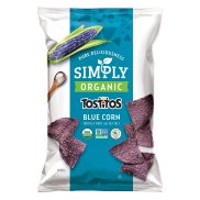 HCMBÁNH BẮP ORGANIC Tostitos Blue Corn Tortilla Chips with Sea Salt 234g