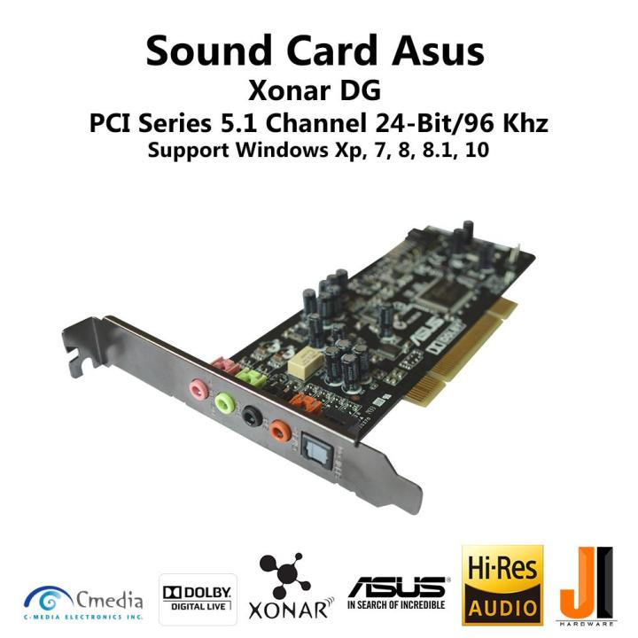 sound-card-asus-xonar-dg-5-1-channel-pci-มือสอง