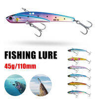 LO【Ready Stock】Fishing Lure ดินสอ VIB Hard เหยื่อ11ซม./45G เหยื่อตกปลา Wobbler Sinking ประดิษฐ์ Lure 3D ตา2 Trebles Fishing Tackle