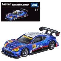 Takara Tomy Tomica Premium 18 Subaru BRZ R &amp; D รถสปอร์ต1/60โมเดลรถยนต์ชุดแบบจำลองของเล่นเด็กผู้ชายของขวัญคริสต์มาสสำหรับเด็ก108832