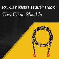 โลหะสีดำตะขอโซ่พ่วง Shackle สำหรับ1:10 TRX4 Axial SCX10 90046 RC4WD D90รถบรรทุกสัตว์เลื้อยคลานอาร์ซี Part