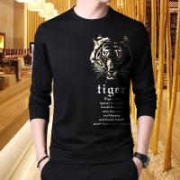 New Tiger Tiger Head AutumnWinter Long Sleeve Sweater + Pants 2-piece Fashion Sports 3D Printing Suit Mens Clothes Trend