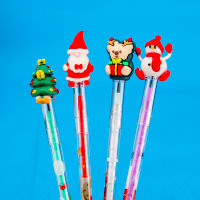 ดินสอเปลี่ยนไส้การ์ตูนรูปทรงคริสมาสต์ หลากสี ชิ้นละ 8 บาท ✔️พร้อมส่ง catshop ดินสอ เครื่องเขียน ดินสอน่ารัก ราคาส่ง