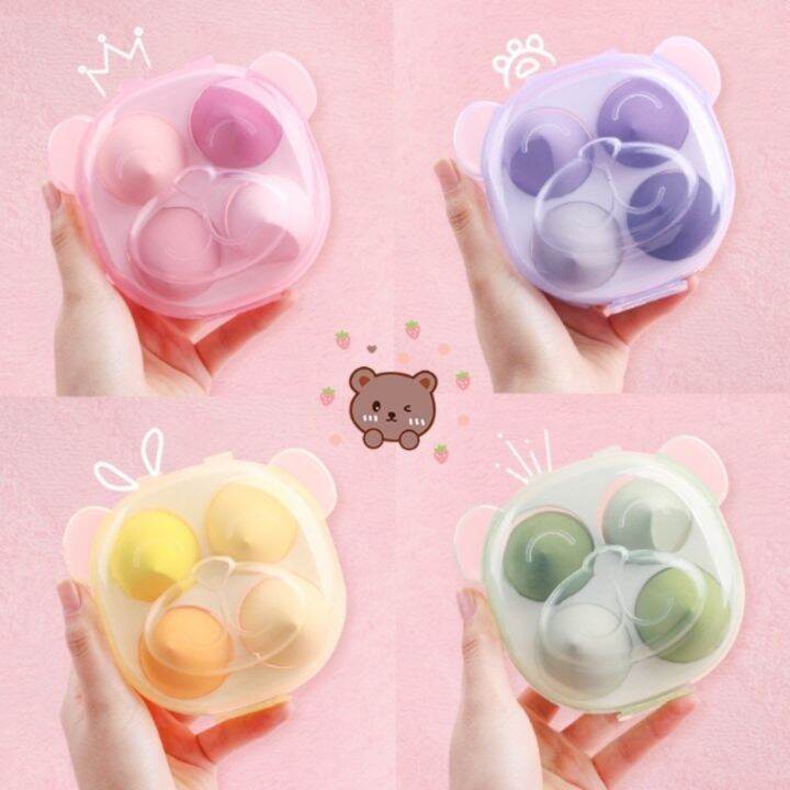 ฟองน้ำ-รองพื้น-แต่งหน้า-ฟองน้ำไข่-ฟองน้ำแต่งหน้า-พร้อมขาตั้ง