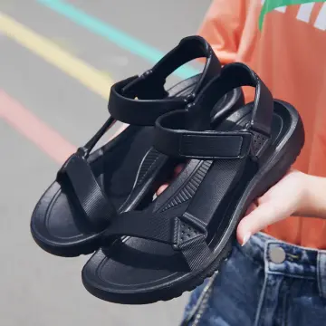Amazon.com | LAVRA Women's Soft Rubber Cushion Slip On Fuchsia Slide Sandals  5 B(M) US | Shoes