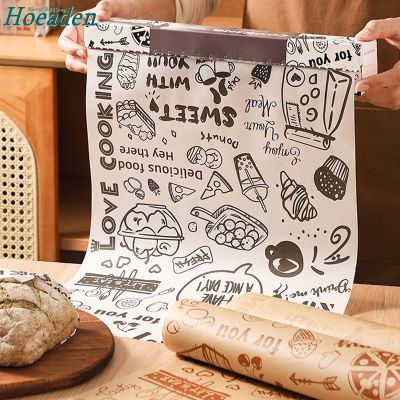 8m Parchment Paper Roll for Baking Non-stick Oil Paper Wax Paper For Decoration Cartoon Baking Sheets Food Packaging Decoration