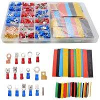 ▨✻✕ 678 Wire Terminal Sets 350 Crimp Terminal Mating Connectors 328 2:1 Heat Shrink Assorted Insulating Shrink Sleeve Sets