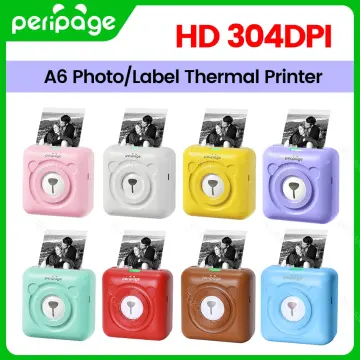 PeriPage A4 Paper Printer Portable USB Bluetooth Wireless Thermal Transfer  Label Printer Mobile Printer Document Printing Gifts