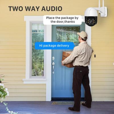 5MP 2MP HD PTZ Auto Tracking WiFi Camera AI Humanoid Detection Outdoor IP Camera Two-Way Audio IR Night Vision CCTV Surveillance