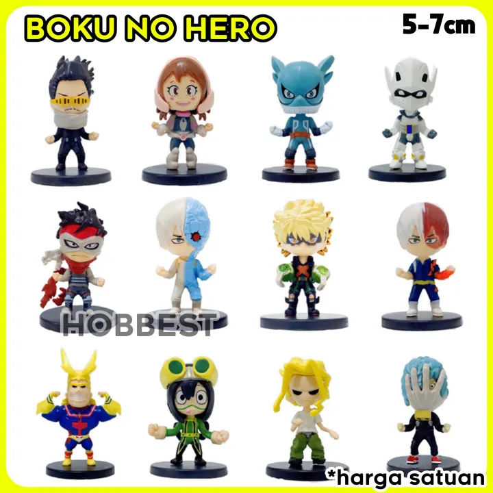 Action Figure BOKU NO / MY HERO ACADEMIA harga satuan Miniatur Topper ...