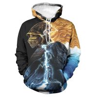 Game Mortal Kombat Graphic Sweatshirts For Men Clothing 3D Print MK New Hoodies Women Cool Tops Fashion Streetwear Mens Hoodie