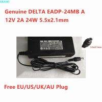 เดลต้าของแท้ EADP-24MB ไฟ12V 2A 24W 5.5x2 1อะแดปเตอร์ AC มมสำหรับเครื่องชาร์จอุปกรณ์เพาเวอร์