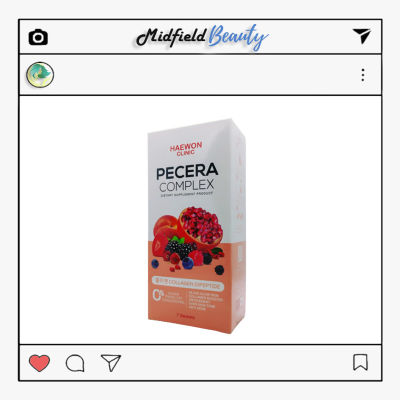 Pecera complex พีซเซรา รุ่นใหม่ 1 แถม 1 อาหารเสริมคอลลาเจน  บำรุงสุขภาพผิว