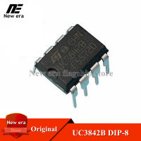 ชิปจัดการพลังงานUC3842BN DIP-8 UC3842B UC3842 3842Bของแท้10ชิ้น