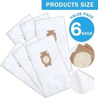 6Pack Vacuum Cleaner Dust Bags for Kirby 204811 204814 204808 205811 Compatible with Kirby All Generation Sentria Models