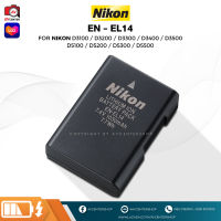 สินค้าขายดี แบตเตอรี่(Battery) Nikon EN-EL14 (ของแท้ original) สำหรับใช้กับCoolpix P7000 P7100 P7200 P7700 P7800 DSLR D3100 DSLR D3200 D3300 D3400  DSLR D5100 DSLR D5200 DSLR D5300 D5500 D5600