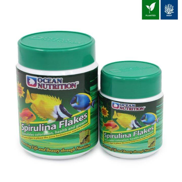 Ocean Nutrition Spirulina Flakes Fish Food Flakes Lazada PH
