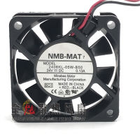 New original NMB 6CM 6015 24V 0.13A double ball bearing inverter cooling fan 2406KL-05W-B50