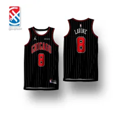 2022 CHICAGO BULLS LAVINE CITY EDITION HG JERSEY