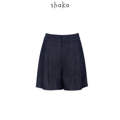 AW21 Shaka Leisure Wide Leg Shorts กางเกงขาสั้น ทรงขากว้าง เอวสูง PN-L210809