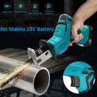 1ชิ้นแบบพกพาไร้สายไฟฟ้าลูกสูบเลื่อยเครื่องมือตัดสำหรับ Makita 18โวลต์แบตเตอรี่ที่มีไฟ Led 0-3000รอบต่อนาทีนาทีความเร็วตัวแปร