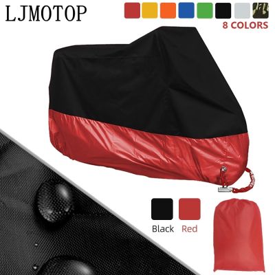 Motorcycle cover waterproof rain cover outdoor UV protection For Yamaha FJR1300 BT1100 XJR400 MT07 09 10 FZ07 09 FZ6 FAZER