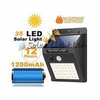 &amp;lt;ไฟหลือง&amp;gt;Solar motion sensor light 35led ไฟหรี่