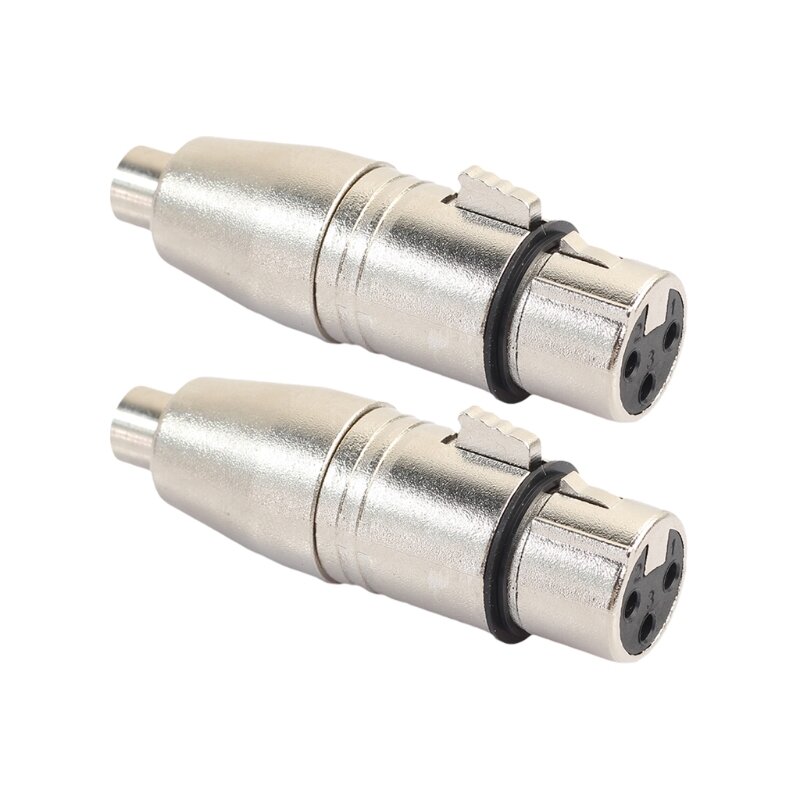 RCA Male to F Female Audio Adapter Connector Nickel Pack of 5 10 20 50 100 Lot 
