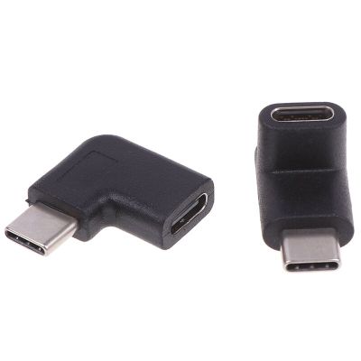 Right Angle 90 Degree USB 3.1 Type C Male To Female USB-C Converter Adapter