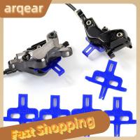 ARQEAR529453 10ชิ้นจักรยานสีแดงจักรยานกลางแจ้งเบรก Spacers ดิสก์เบรกไฮดรอลิคที่คั่นแผ่นรอง Instert