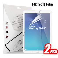 ฟิล์มป้องกันนุ่มกันลายนิ้วมือ,2แพ็คสำหรับ Samsung Galaxy Tab E 9.6ปกป้องหน้าจอสำหรับนุ่มใสป้องกันหน้าจอ