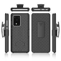 Woven 2in1 Hybrid Hard Shell Holster Combo Case Kickstand Belt Clip For Samsung galaxy Note 20 S9 S10 S20 S21 S22 S23 PLUS Ultra