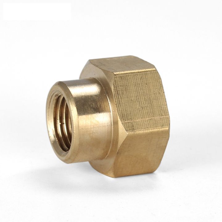 1-8-to-1-4-3-8-1-2-3-4-bsp-brass-copper-hose-pipe-fitting-hex-coupling-coupler-fast-connetor-female-thread-copper-pipe