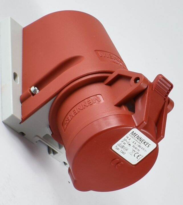 Mennekes rechte inbouwdoos 1385 | Elektro BV