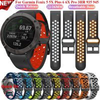 ✉☫ 22 26mmSmart pasek QuickFit pasek korea dla Garmin Fenix 7X 7 6 6X Pro 5X 5Plus 3HR 935 EPIX 2 silikonowa opaska na rękę bransoletka